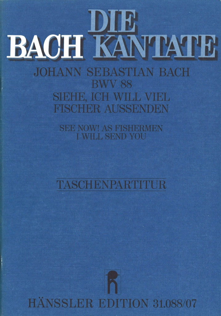 Bach, Cantata No. 88 (Miniature Score) (Carus)
