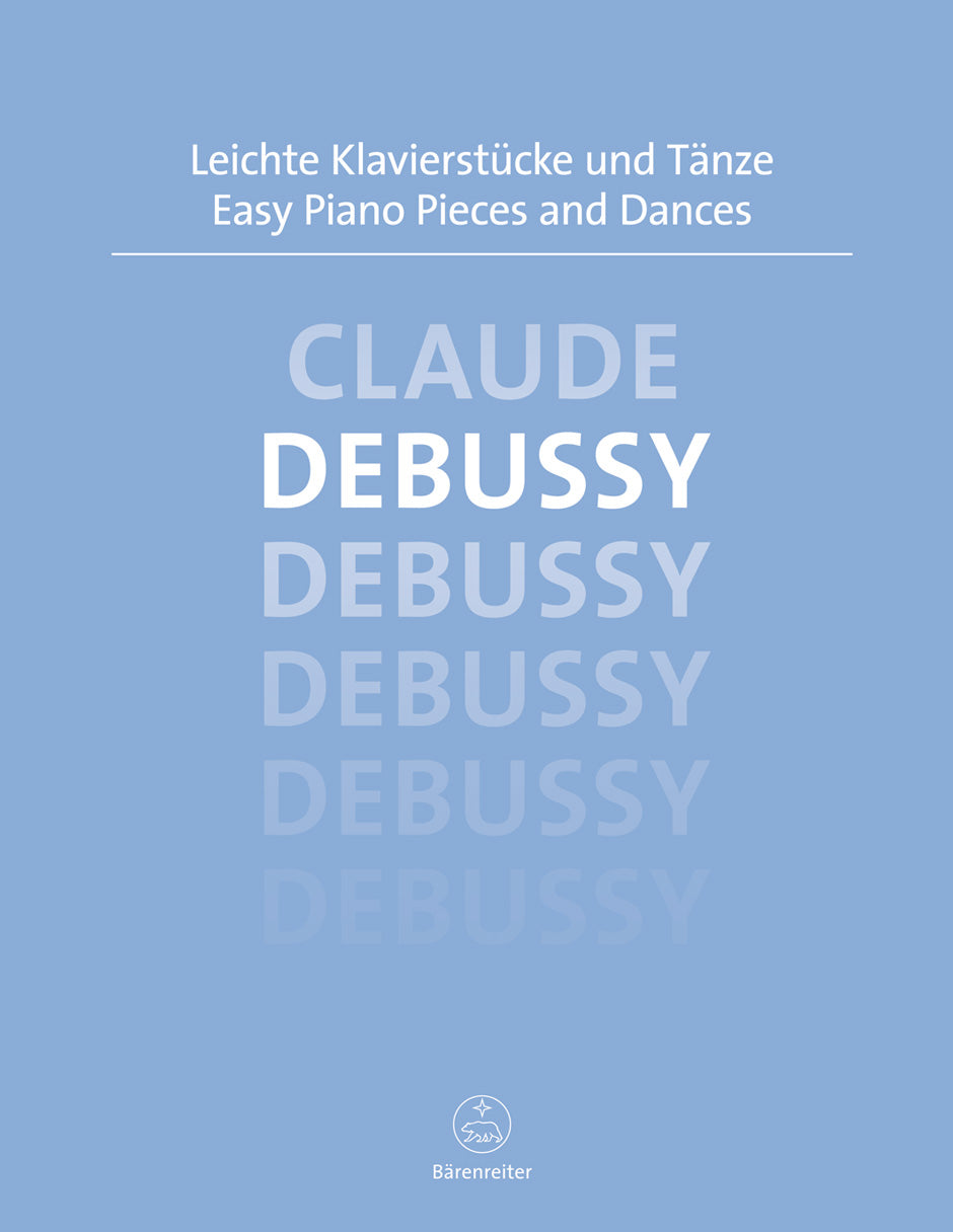 Debussy, Leichte Klavierstucke und Tanze (Barenreiter)