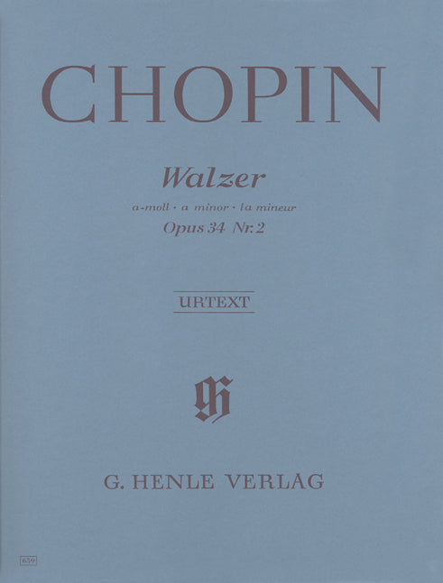Chopin, Walzer op. 34/2 in a (Henle)