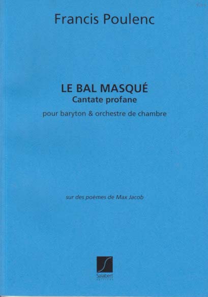 Poulenc, Bal masque (Salabert)