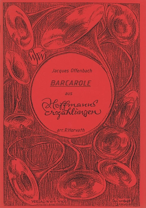 Offenbach, Barcarole (Voice,Hn,Pf) (Wiener Waldhorn Verein)