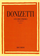 Donizetti, Studio primo per clarinetto (Ricordi)