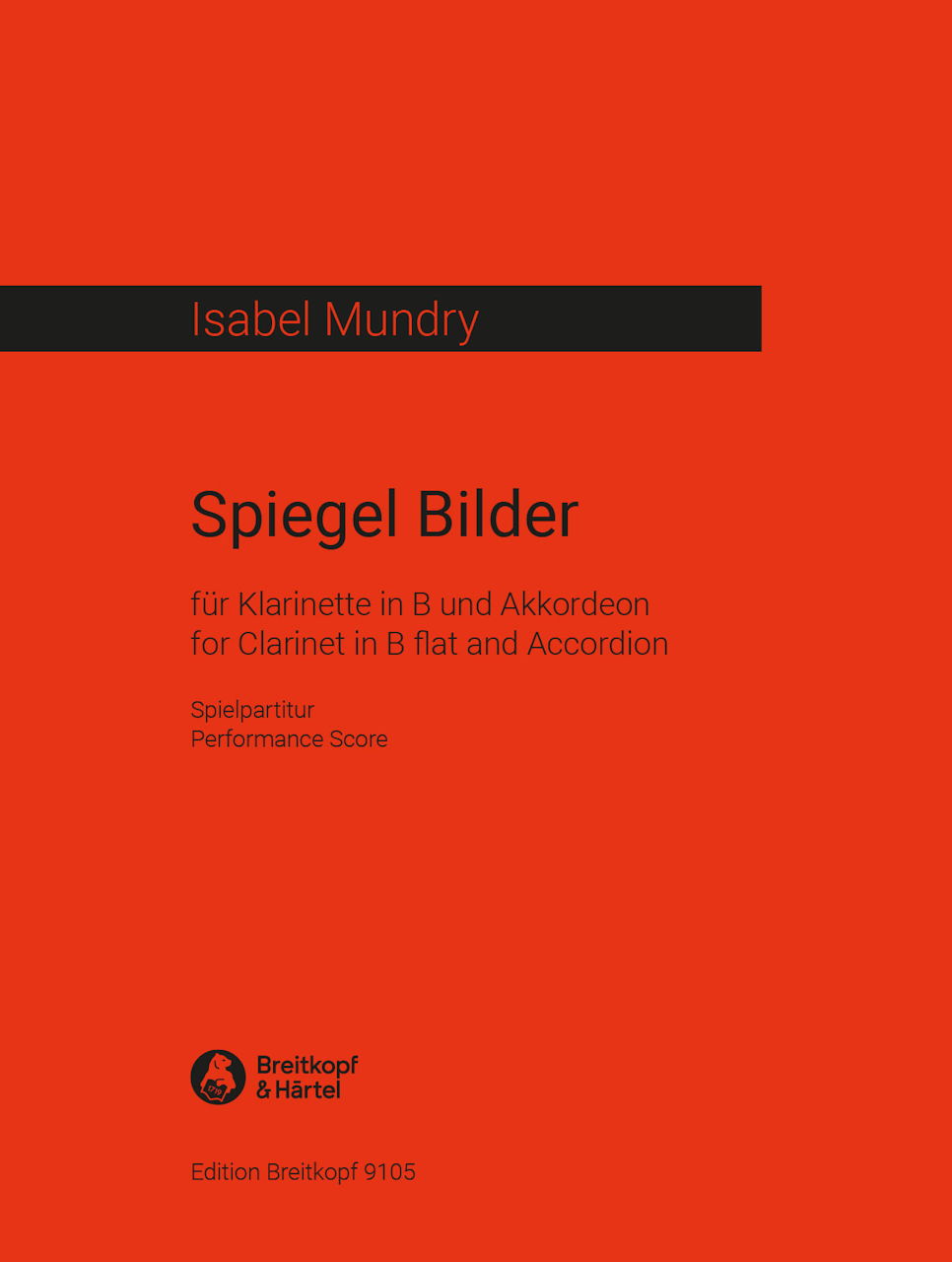 Mundry, Spiegel Bilder (Cl,Accordion) (Breitkopf)