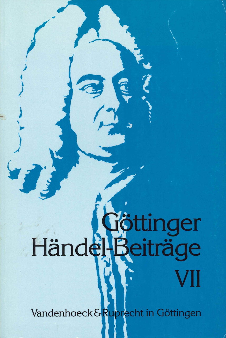 Gottinger Handel-Beitrage 7 (Vandenhoeck & Ruprecht)