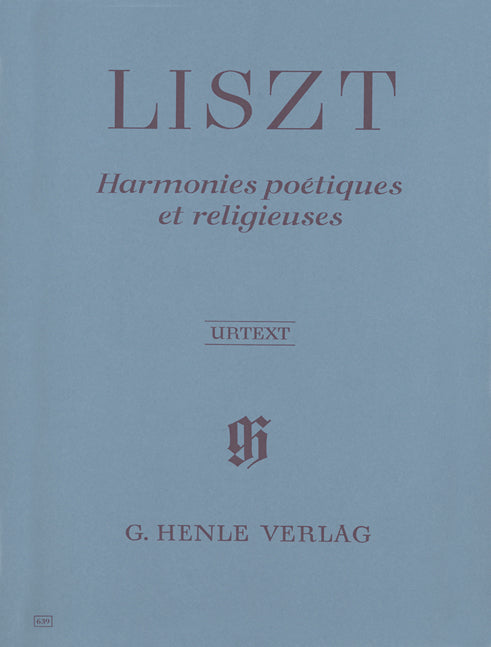 Liszt, Harmonies poetiques & religieuses (Henle)