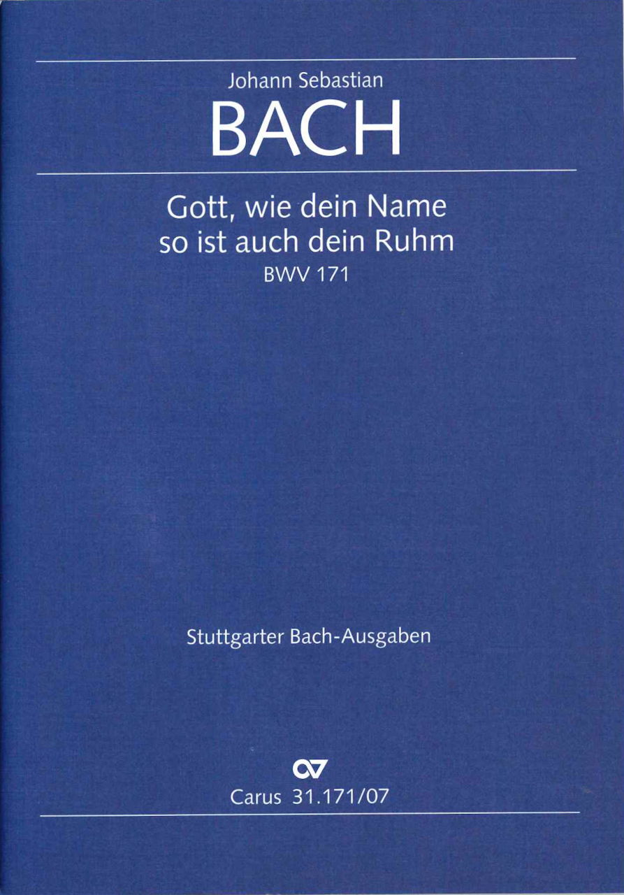 Bach, Cantata No.17 [G/E] (Carus)
