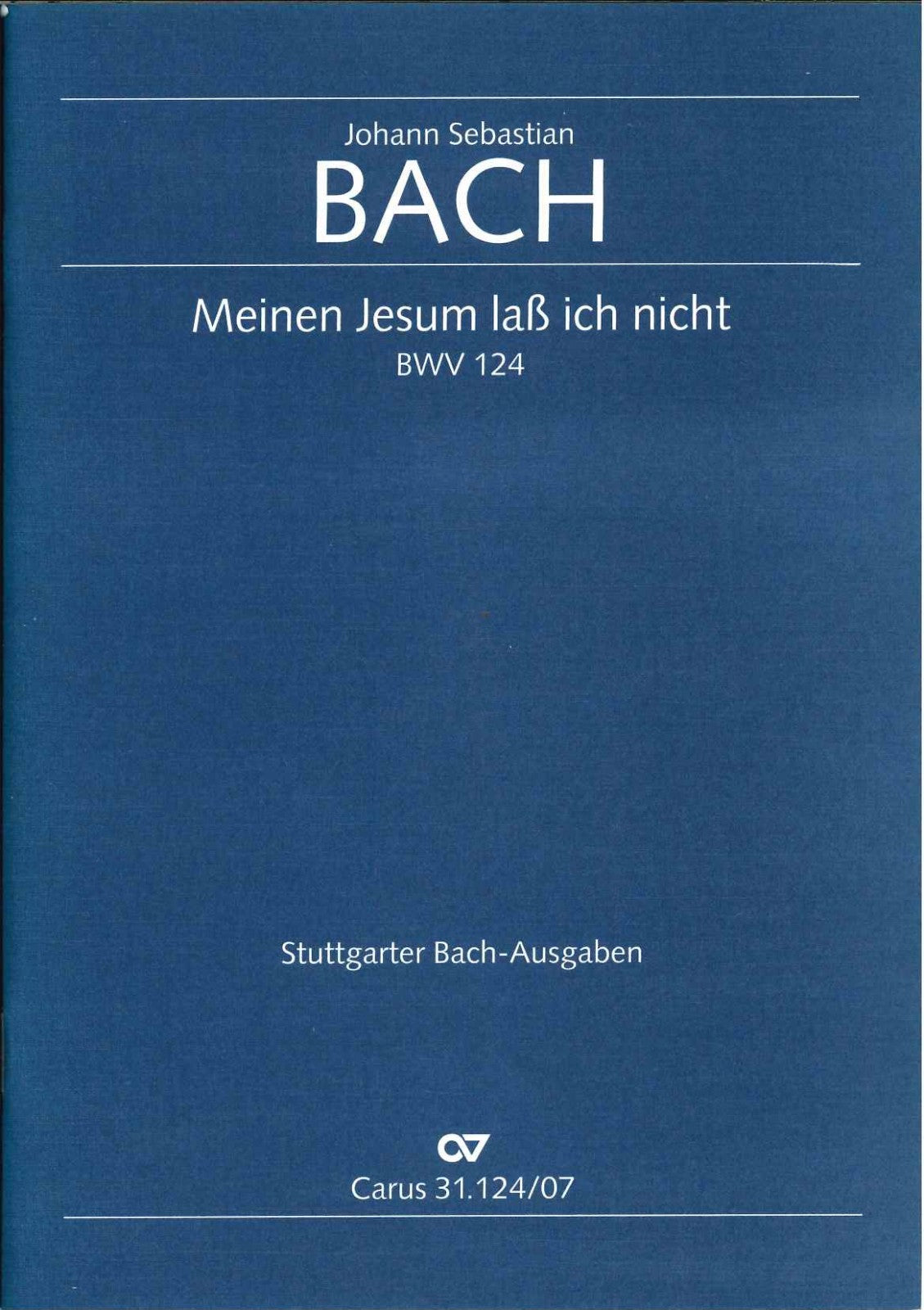 Bach, Cantata No.124 (Carus)