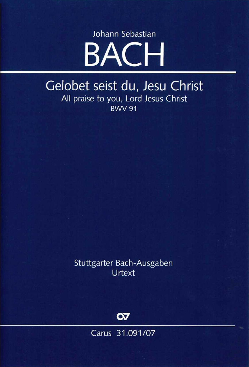 Bach, Cantata No. 91 [G/E} (Carus)