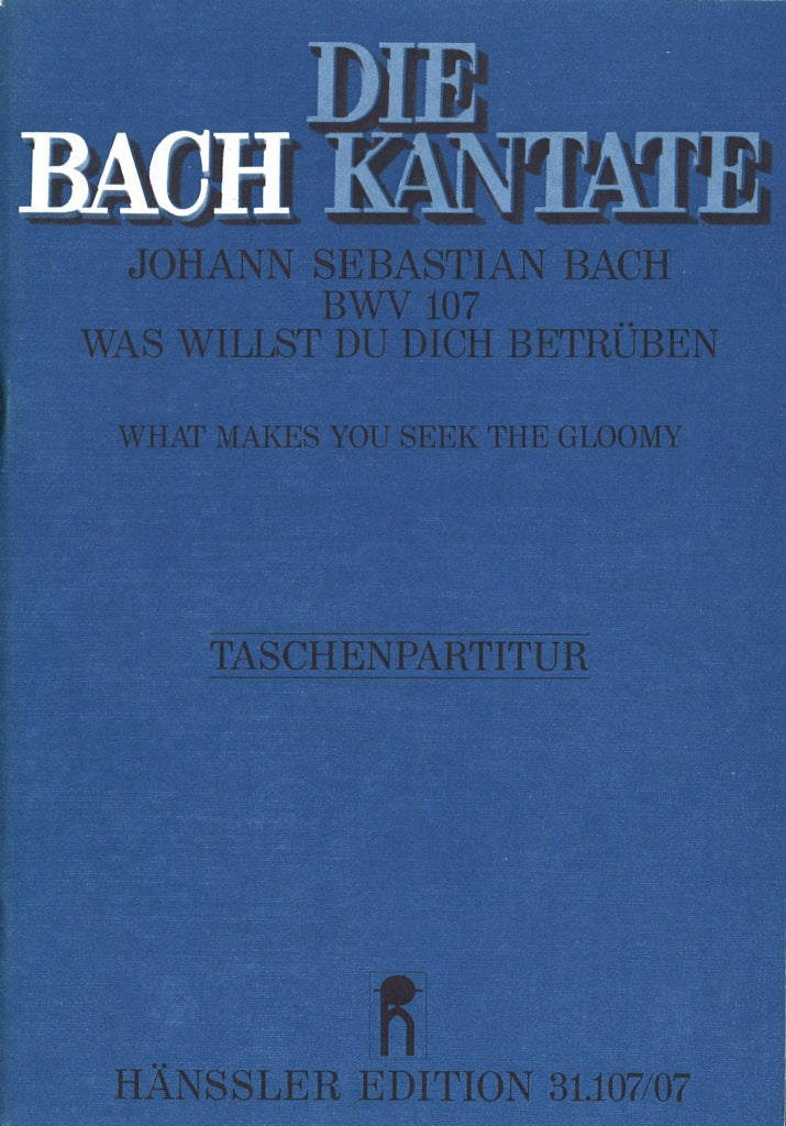 Bach, Cantata No.107 (Carus)