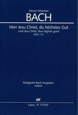 Bach, Cantata No.113 (Carus)