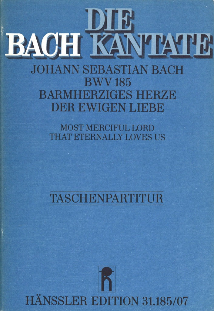 Bach, Cantata No.185 (Carus)