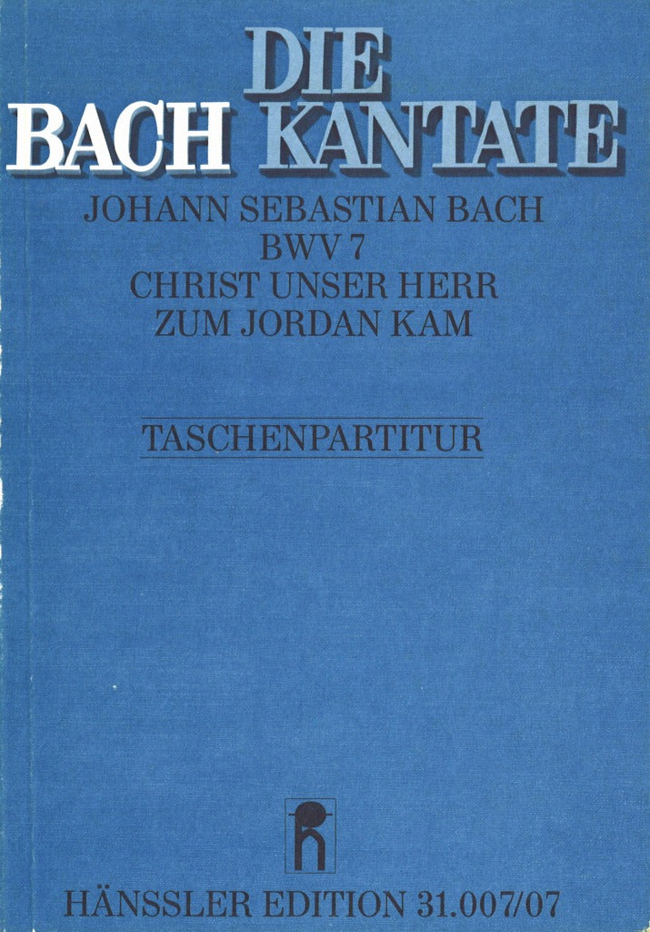Bach, Cantata No.  7 (Carus)