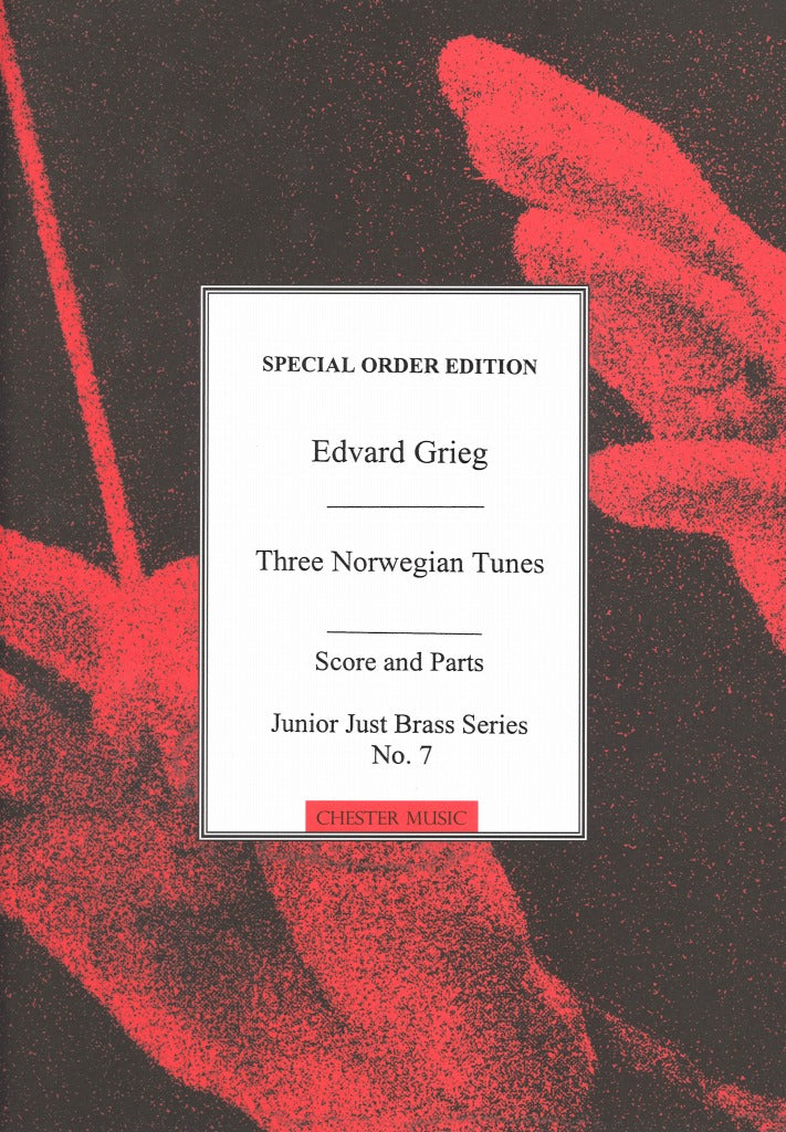 Grieg, 3 Norwegian Dances (5-part) JJB 7 (Chester)