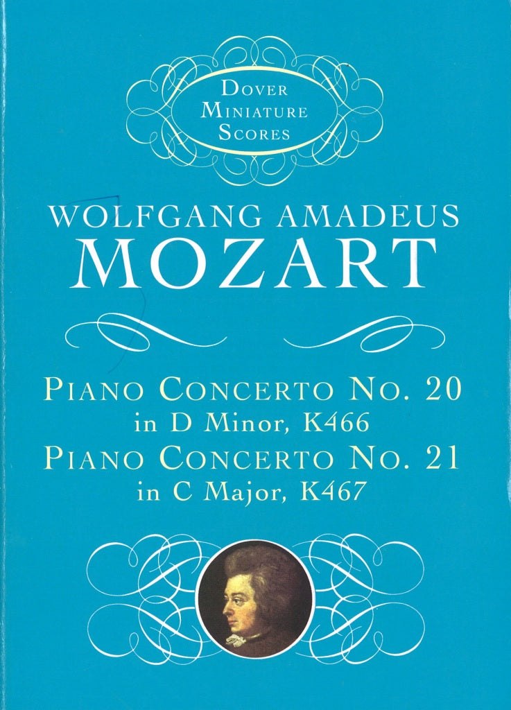 Mozart, Concerto for Piano KV 466, 467 (Dover)