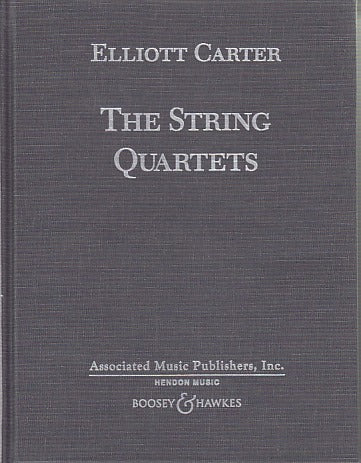 Carter, String Quartets No. 1-5 (Boosey)