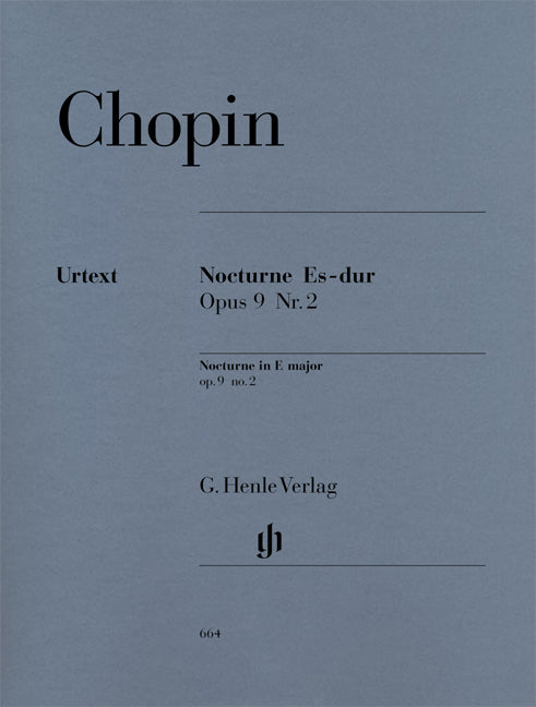 Chopin, Nocturne op.9/2 in Eb (Henle)