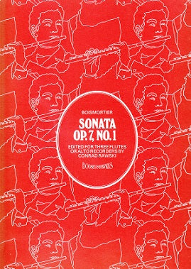 Boismortier, Sonata op. 7/1 (3Fl) (Boosey)