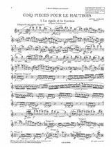 Dorati, 5 Pieces pour le hautbois (Solo) (Boosey)