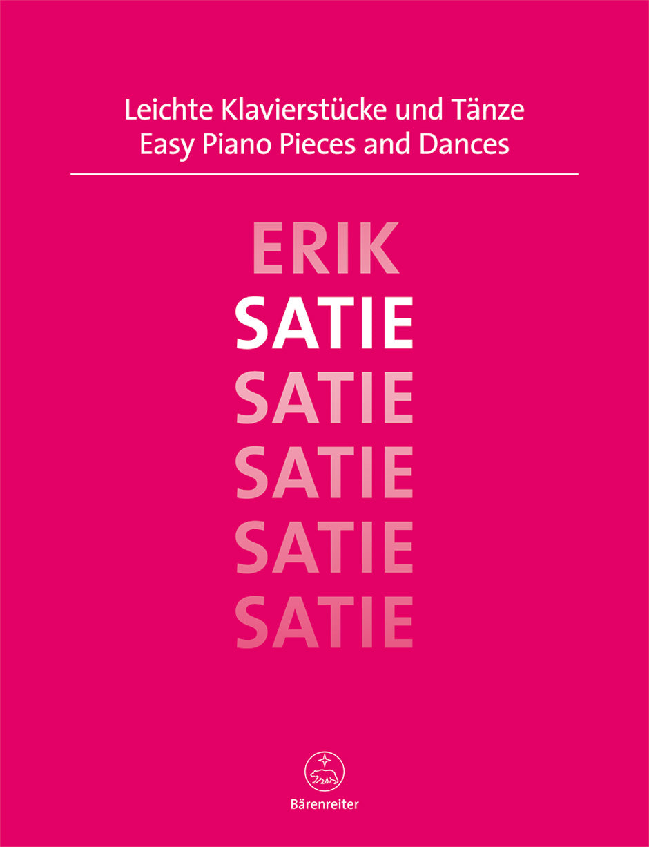 Satie, Leichte Klavierstucke und Tanze (Barenreiter)