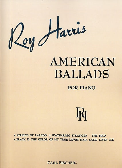 Harris, American Ballads (1946) (Carl Fischer)