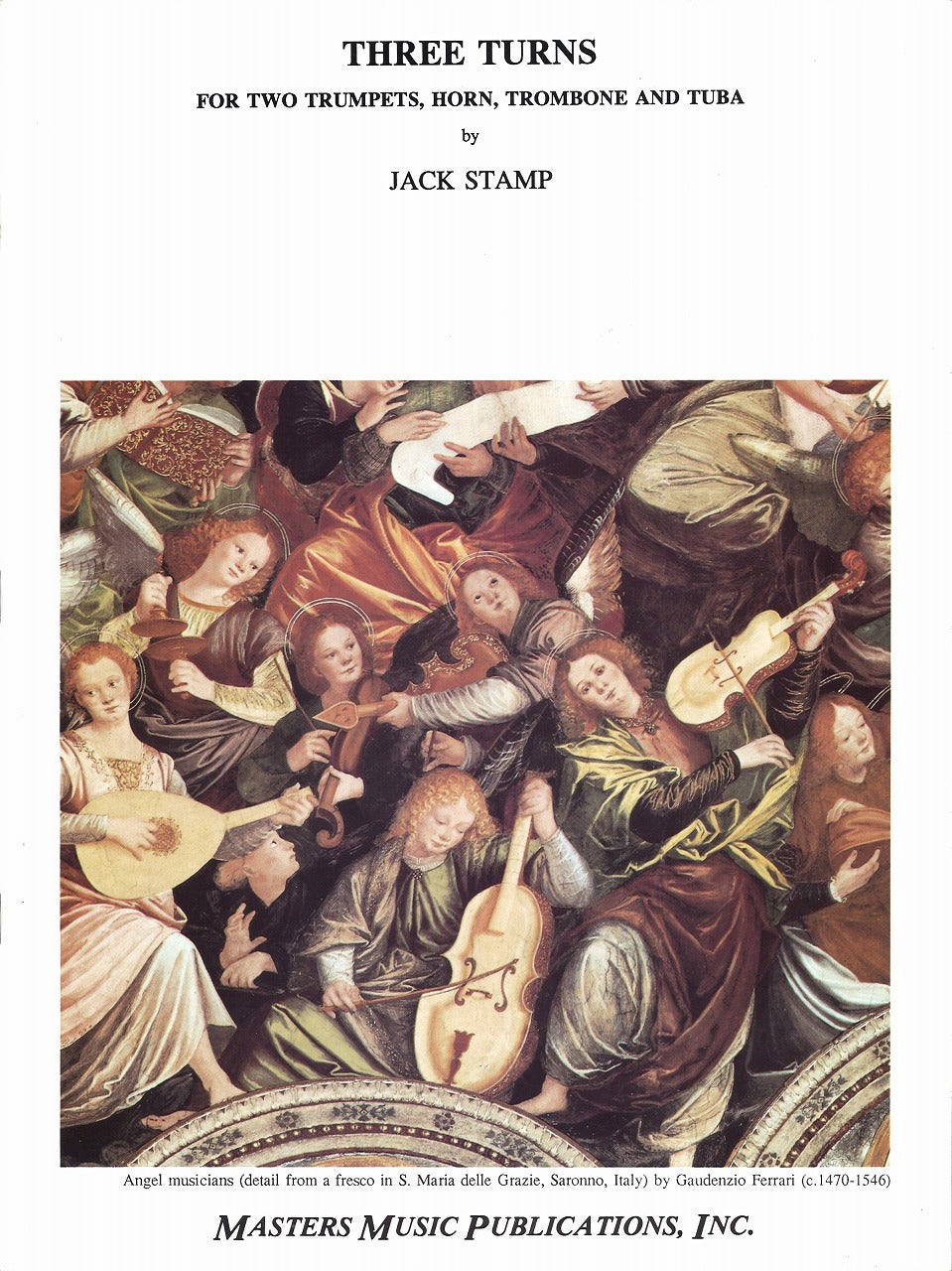 Stamp, Three Tunes (Brass Quintet) (Masters Music)