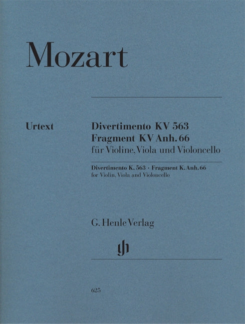 Mozart, Divertimento KV 563 (Henle)