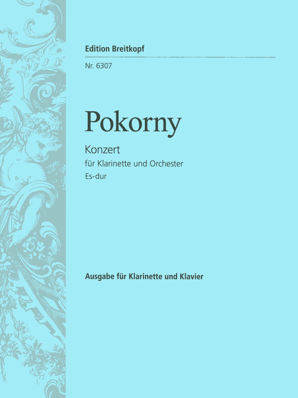 Pokorny, Concerto in Eb (BbCl,Pf) (Breitkopf)