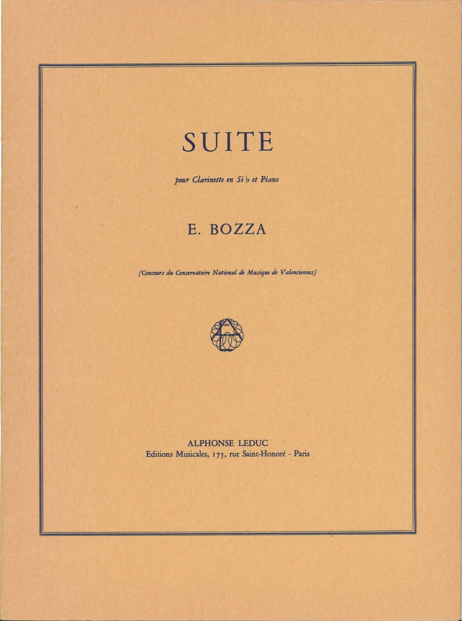 Bozza, Suite (Cl,Pf) (Leduc)