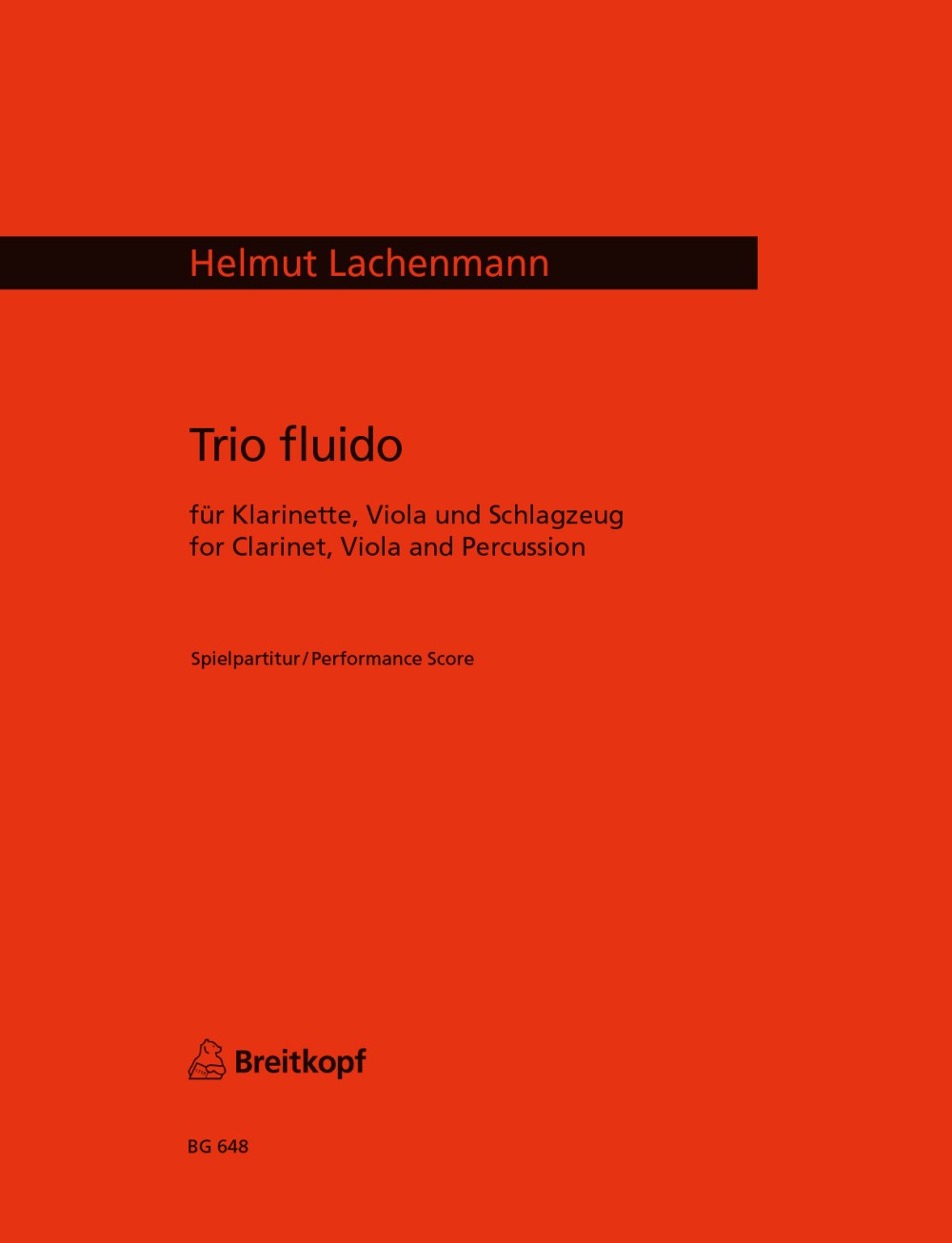 Lachenmann, Trio fluido (Cl,Va,Perc) (Breitkopf)
