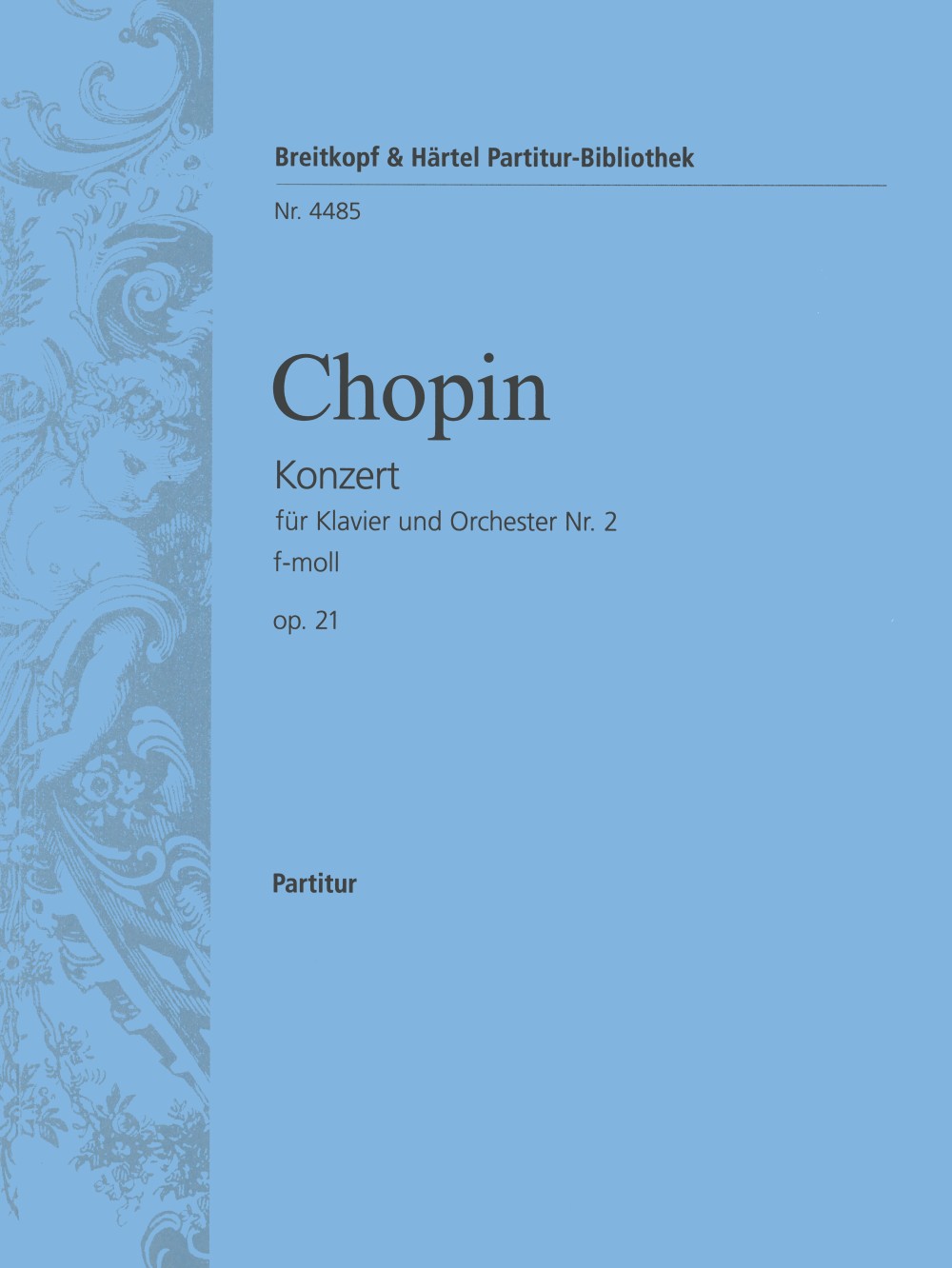 Chopin, Piano Concerto No. 2 (Score) (Breitkopf)