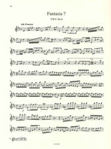 Telemann, Fantasien TWV 40/2-13 Fl Solo (Wiener Urtext Edition)