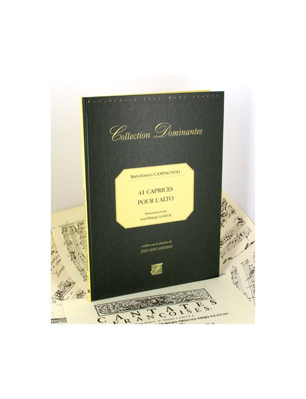 Campagnoli, 41 Caprices pour l'alto (Fuzeau)