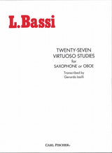 Bassi, 27 Virtuoso Studies (Iasilli) (Carl Fischer)