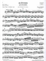 Mimart, 20 Etudes, 1: 1-10 (Lancelot) (Billaudot)