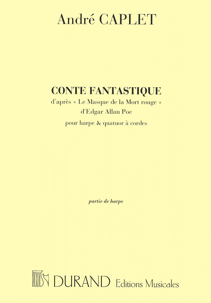 Caplet, Conte fantastique (Harp part) (Durand)