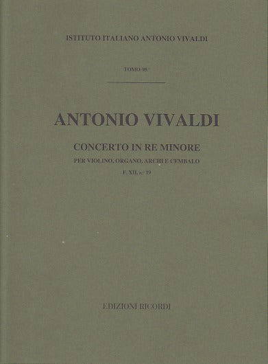 Vivaldi, Concerto in d, F 12/19, RV 541 (Ricordi)