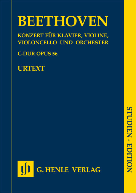 Beethoven, Concerto op. 56 in C 'Tripel' (Henle)