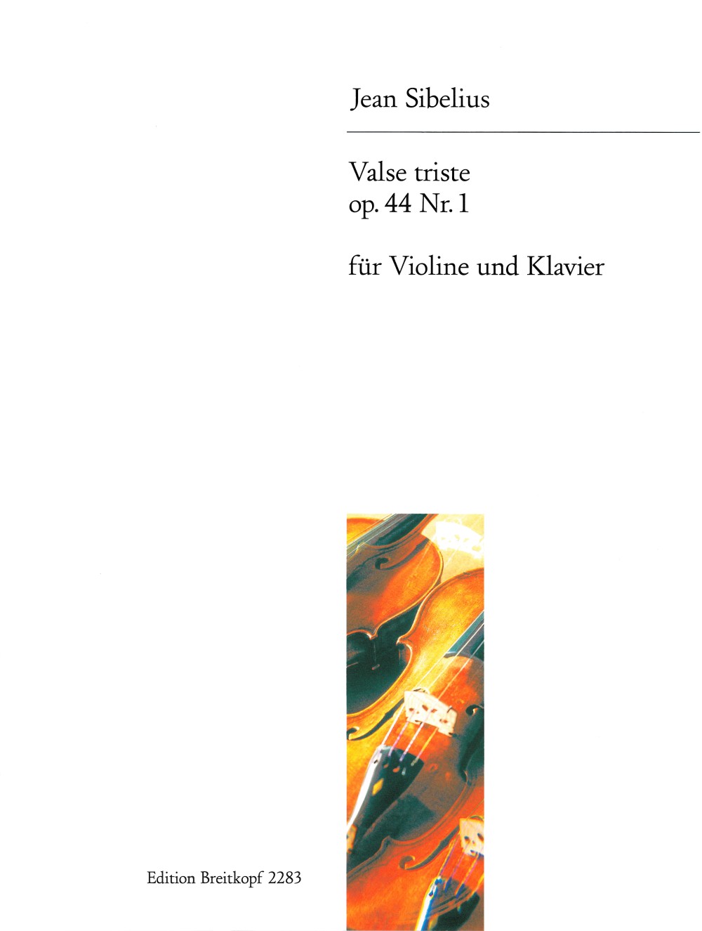Sibelius, Valse triste from op. 44 (Breitkopf)