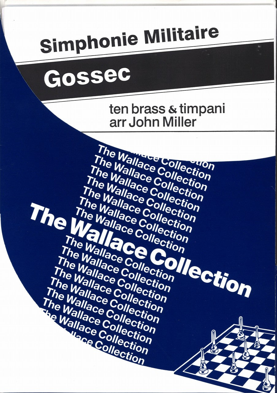 Gossec, Simphonie Militaire (10-pt,Timp) (Brass Wind Publications)