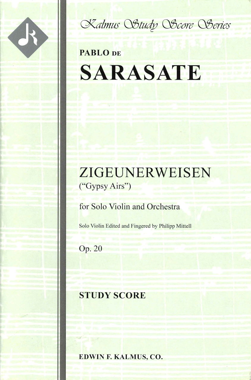 Sarasate, Zigeunerweisen op. 20 (Masters Music)