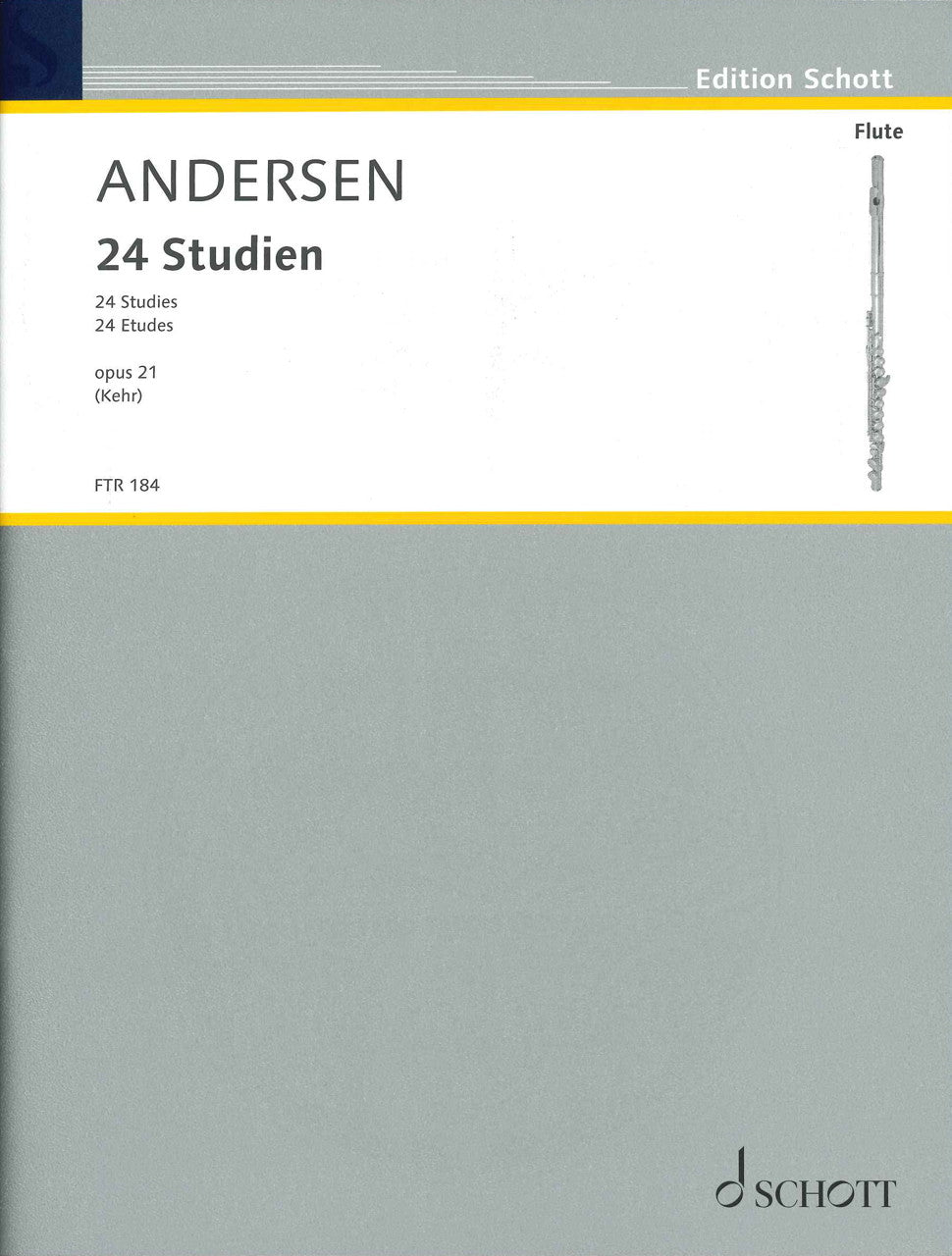 Andersen, op. 21: 24 Studien (Schott)