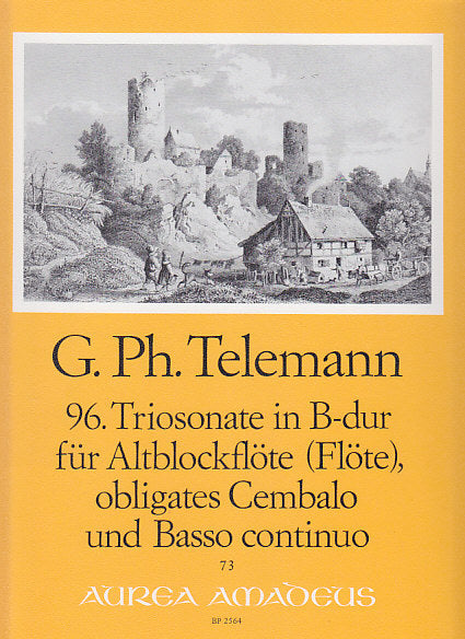 Telemann, Trio Sonata No. 86 TWV 42/B2 (Amadeus Verlag)