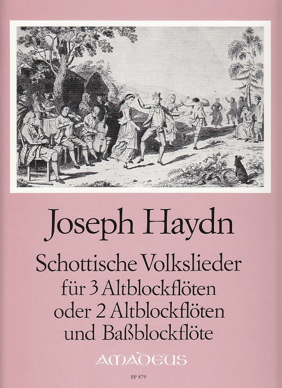 Haydn, Schottische Volkslieder (AAA/B) (Amadeus Verlag)