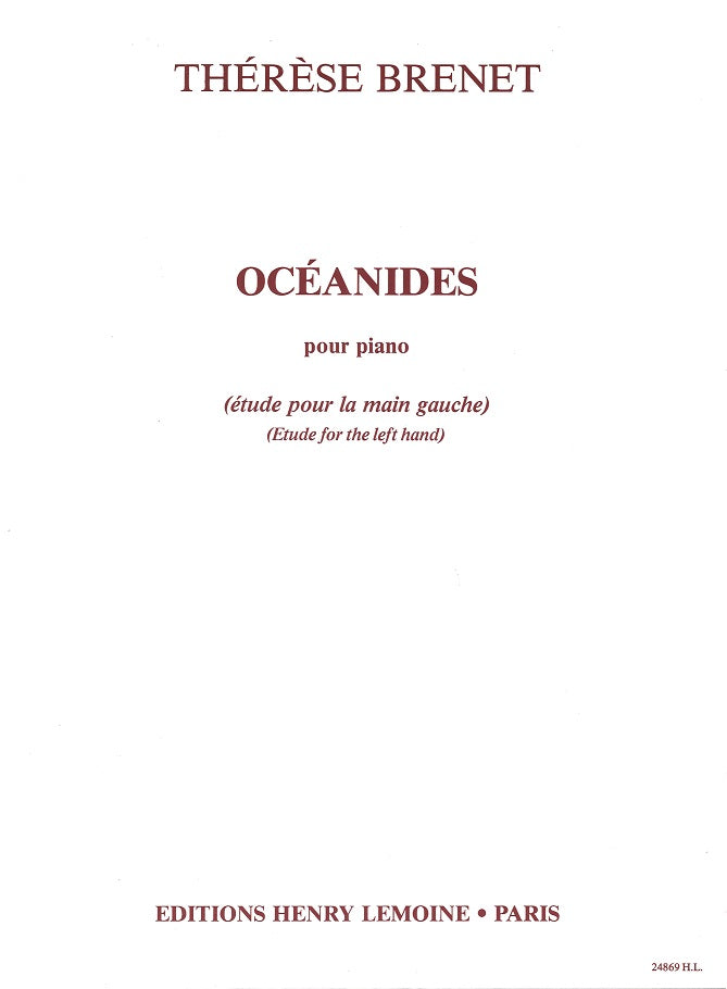 Brenet, Oceanides (Left Hand) (Lemoine)