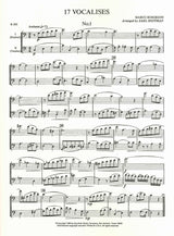 Bordogni, 17 Vocalises (2Tbn) (Southern)