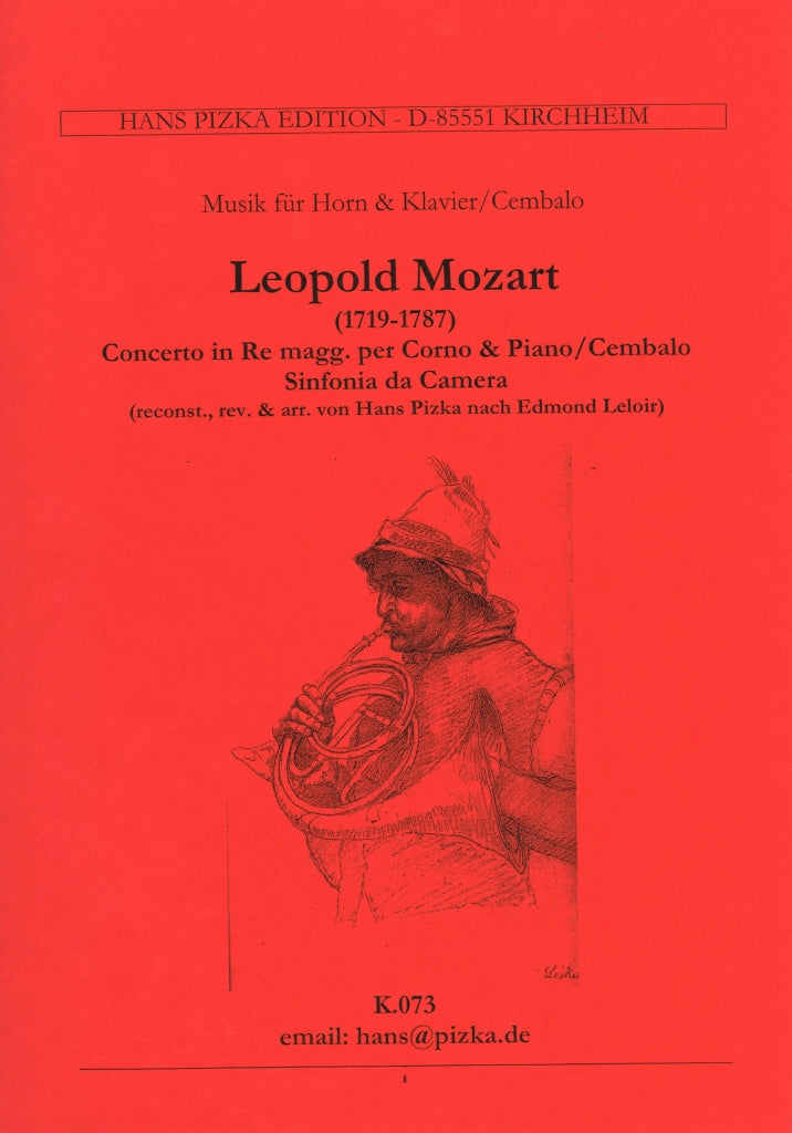 Mozart,L., Concerto in Re magg. (Hn,Pf) (Pizka)