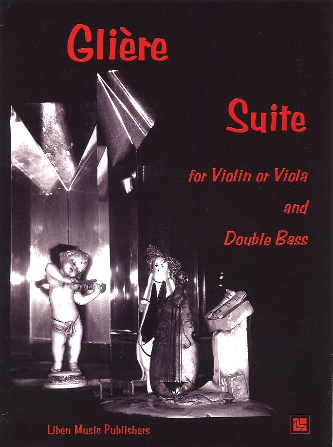 Gliere, Suite for Violin or Viola & Bass (Liben Music)