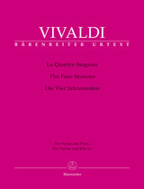 Vivaldi, Quattro stagioni op. 8/1-4 (Hog (Barenreiter)