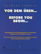 Propper, Vor dem Uben...Before You Begin (Zimmermann)