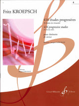 Kroepsch, 416 Etudes progressives, 4 (Billaudot)